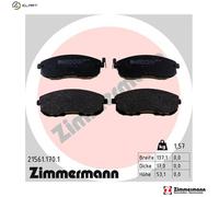 ZIMMERMANN 21561.170.1 Brake pad set