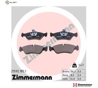 BRAKE PAD SET DISC BRAKE 21592.185.1 FOR VW LT/Mk/II/Bus/28-35/28-46/Van PUCH