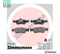 BRAKE PAD SET DISC BRAKE 21592.185.1 FOR VW LT/Mk/II/Bus/28-35/28-46/Van PUCH