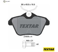 BRAKE PAD SET DISC BRAKE 2160601 FOR ALFA ROMEO LANCIA AR36301/32310 2.0L 4cyl