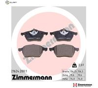 ZIMMERMANN 21624.200.1 Brake pad set