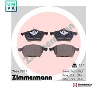ZIMMERMANN 21624.200.1 Brake pad set