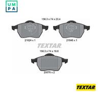 Front Brake Pad Set Not Prepared For Wear Indicator For Audi A4 VW Passat TEXTAR