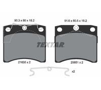 BRAKE PAD SET, DISC BRAKE 2163501