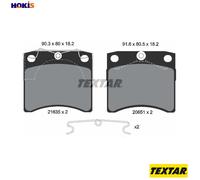 BRAKE PAD SET DISC BRAKE 2163501 FOR VW CARAVELLE/EUROVAN/IV/Bus/TRANSPORTER