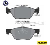 BRAKE PAD SET DISC BRAKE 2163702 FOR ALFA ROMEO AR36301/34103 2.0L 4cyl 166 2.4L
