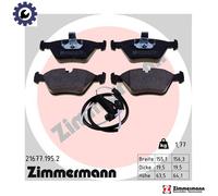 ZIMMERMANN 21677.195.2 Brake pad set