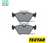 BRAKE PAD SET DISC BRAKE 2167703 FOR BMW 5E39 M52B25 2.5L M52B28 2.8L M51D25