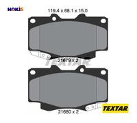 BRAKE PAD SET DISC BRAKE 2168001 FOR TOYOTA SW4/HILUX FORTUNER 2TR-FE 2.7L 4cyl