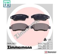 BRAKE PAD SET DISC BRAKE 21694.165.1 FOR HONDA CIVIC/MK/Hatchback/del/Sol/Mk