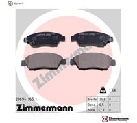 BRAKE PAD SET DISC BRAKE 21694.165.1 FOR HONDA CIVIC/MK/Hatchback/del/Sol/Mk