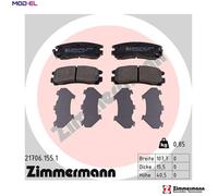 BRAKE PAD SET DISC BRAKE 21706.155.1 FOR HYUNDAI MITSUBISHI CHARIOT RVR 2.0L