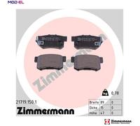 ZIMMERMANN 21719.150.1 Brake pad set