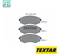 BRAKE PAD SET DISC BRAKE 2172502 FOR SSANGYONG REXTON/II MUSSO DAEWOO 2.2L 4cyl
