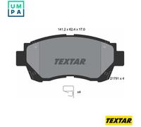 BRAKE PAD SET DISC BRAKE 2179101 FOR HOLDEN LEXUS TOYOTA 3VZ-FE 3.0L 6cyl APOLLO