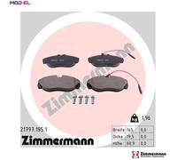 ZIMMERMANN 21797.195.1 Brake pad set