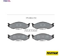 BRAKE PAD SET DISC BRAKE 2182202 FOR JEEP GRAND/CHEROKEE/SUV/ WRANGLER/TJ/II
