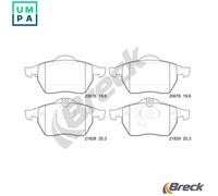 Fits BRECK 21829 00 701 00 Brake Pad Set, disc brake 21829 00 701 00 ⭐UK Stock⭐