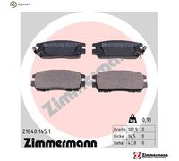 ZIMMERMANN 21840.145.1 Brake pad set