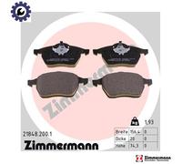 ZIMMERMANN 21848.200.1 Brake pad set