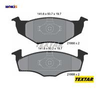For Seat VW Genuine OE Textar Brake Pads Full Set Of 4 Front 2186603