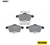 Textar Brake Pads Set 2188302 – Front for VW Transporter California Kombi