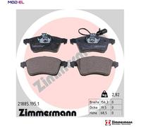 ZIMMERMANN 21885.195.1 Brake pad set