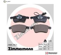 ZIMMERMANN 21885.195.1 Brake pad set