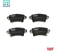 BRAKE PAD SET DISC BRAKE 219 115 FOR RENAULT MASTER/II/Platform/Chassis/Van 2.5L