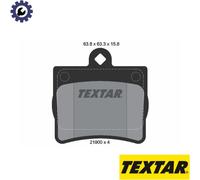 BRAKE PAD SET DISC BRAKE 2190003 FOR MERCEDES-BENZ -CLASS OM 604.910 2.2L 4cyl