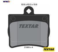 Textar 2190003 Brake Pad Set