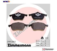 ZIMMERMANN 21911.200.1 Brake pad set