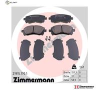 ZIMMERMANN 21915.170.1 Brake pad set