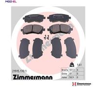 ZIMMERMANN 21915.170.1 Brake pad set