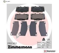 BRAKE PAD SET DISC BRAKE 21922.145.1 FOR SUBARU NISSAN EJ22 2.2L EJ20G 2.0L 4cyl