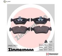 ZIMMERMANN 21925.175.1 Brake pad set