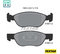 TEXTAR 2192703 Brake pad set