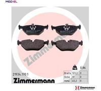 ZIMMERMANN 21934.170.1 Brake pad set