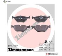 ZIMMERMANN 21934.170.9 Brake pad set