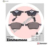 ZIMMERMANN 21938.200.1 Brake pad set