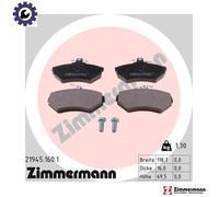 ZIMMERMANN 21945.160.1 Brake pad set