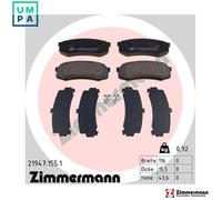 ZIMMERMANN 21947.155.1 Brake pad set