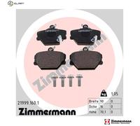 ZIMMERMANN 21999.160.1 Brake pad set