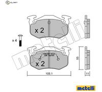 New Brake Pad Set, disc brake for RENAULT:19 I,19 ,19 II,CLIO I,19 Mk II