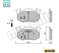 New Brake Pad Set, disc brake for RENAULT:19 I,19 ,19 II,CLIO I,19 Mk II