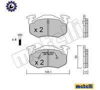 New Brake Pad Set, disc brake for RENAULT:19 I,19 ,19 II,CLIO I,19 Mk II