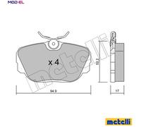 BRAKE PAD SET DISC BRAKE 22-0042-0 FOR BMW 3/Convertible/E0 Z1/Roadster M10B18