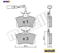 BRAKE PAD SET DISC BRAKE 22-0100-3 FOR VW SEAT FORD BRT/BVH 2.0L ATM/ADY 2.0L