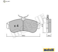 New Brake Pad Set, disc brake for NISSAN:PRIMERA,PRIMERA Break 41060-2F025