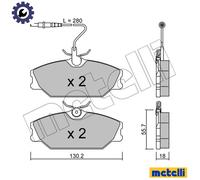 BRAKE PAD SET DISC BRAKE 22-0142-0 FOR RENAULT LAGUNA/Grandtour/Nevada SPORT